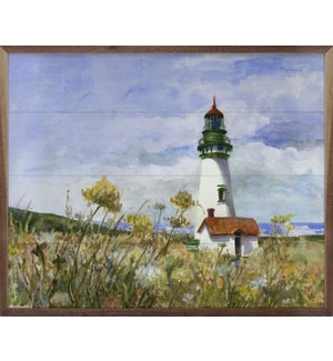 Summer Lighthouse By Judy Buswell